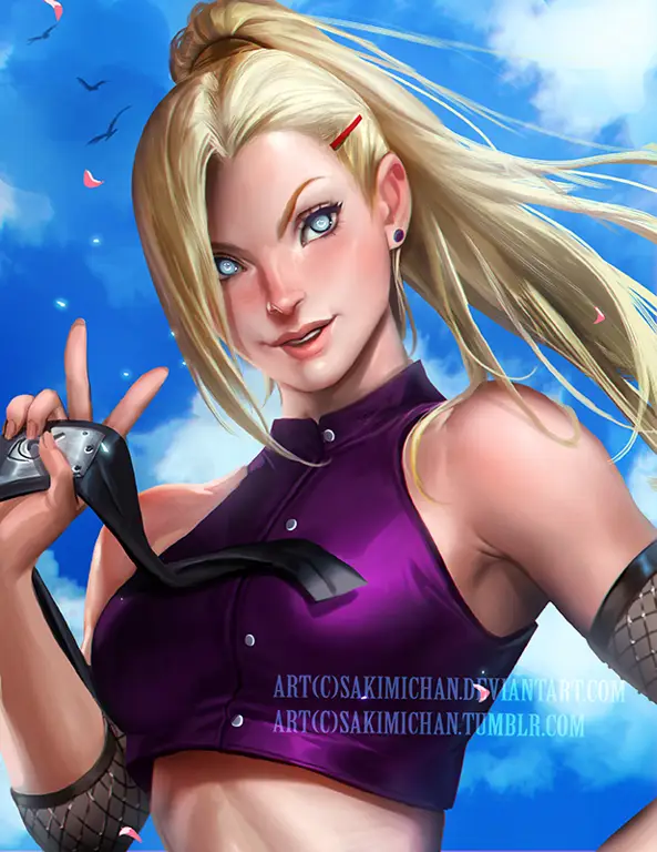 Gambar fanart Ino Yamanaka