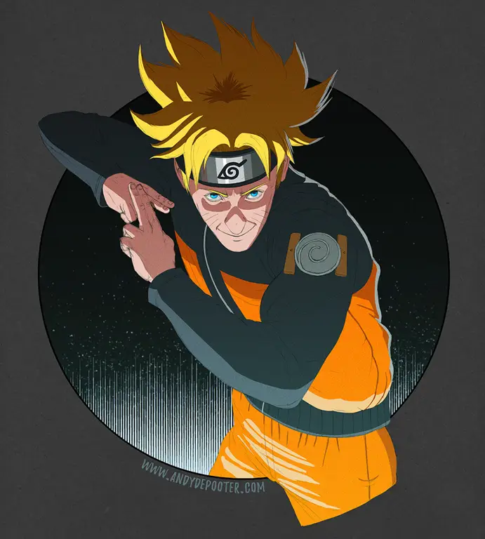 Gambar fanart Naruto yang aman untuk dilihat