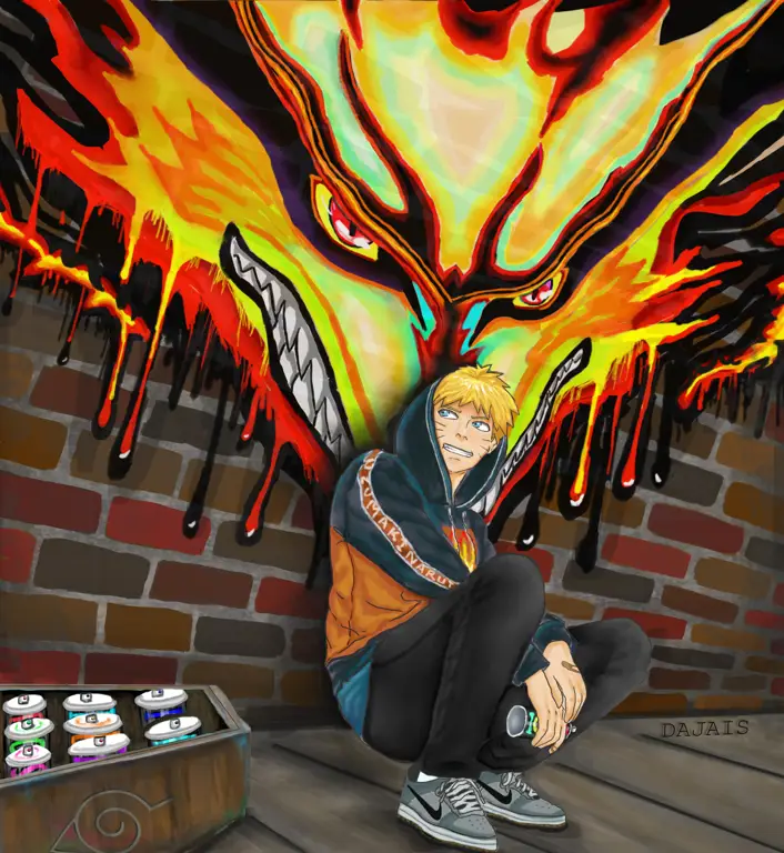 Gambar fanart Naruto yang aman untuk dilihat