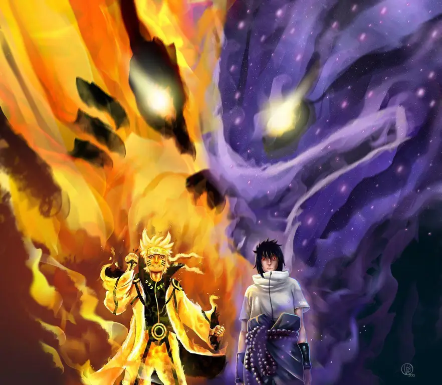 Gambar fanart Naruto yang aman dan legal