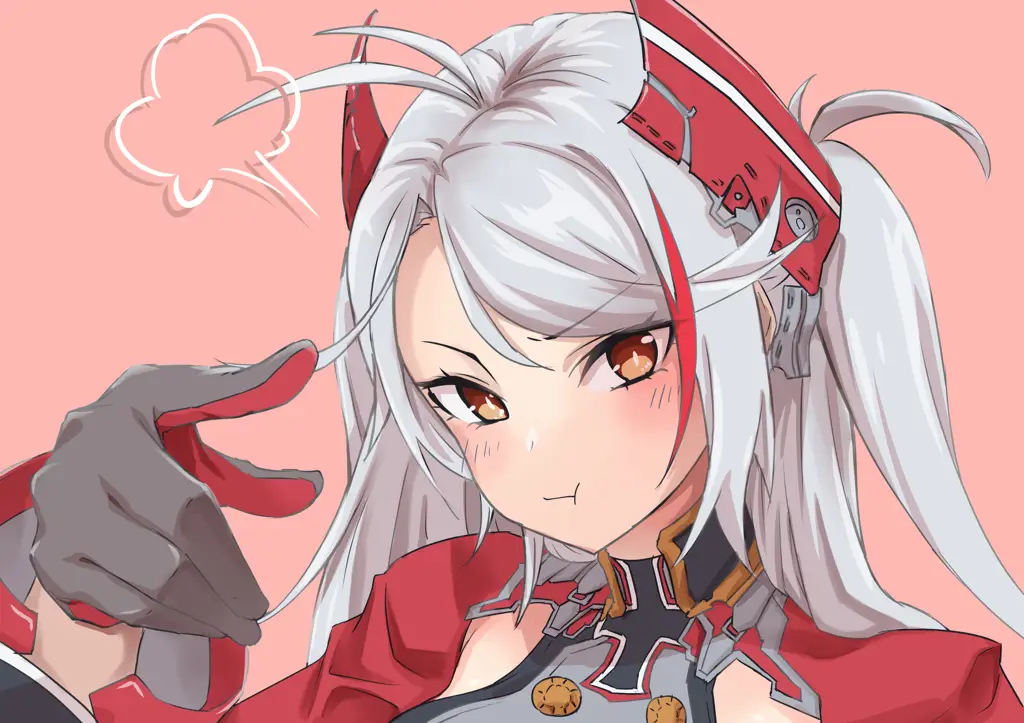 Gambar fanart Prinz Eugen dari Azur Lane