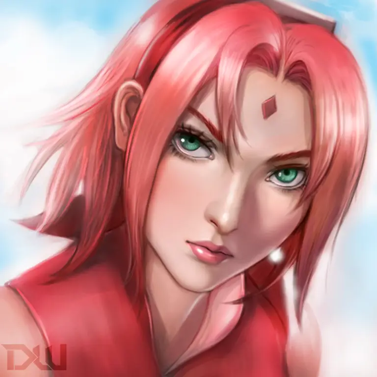 Gambar fanart Sakura Haruno