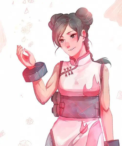 Gambar fanart Tenten dari Naruto