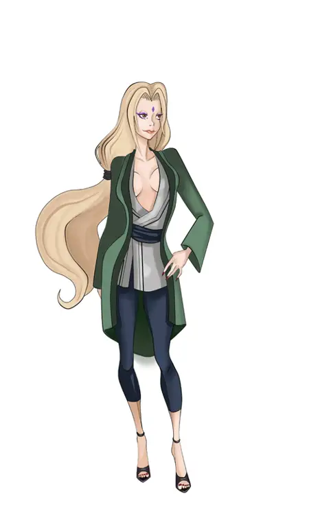 Gambar fanart Tsunade dari Naruto