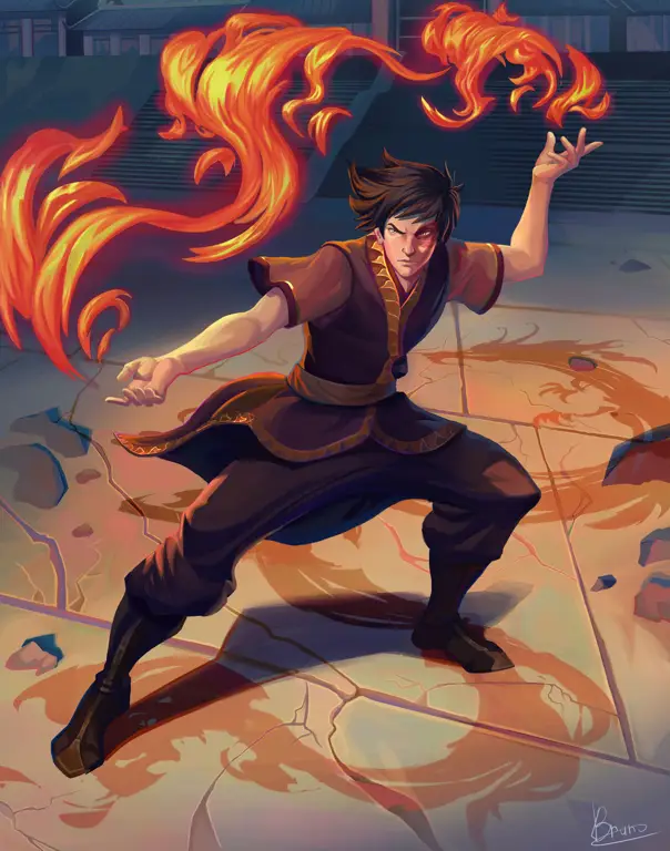 Gambar fanart Zuko