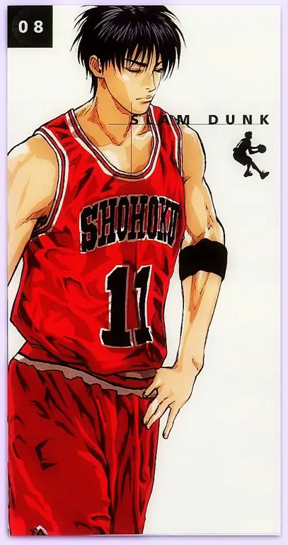 Figur Ryo Rukawa dari anime Slam Dunk