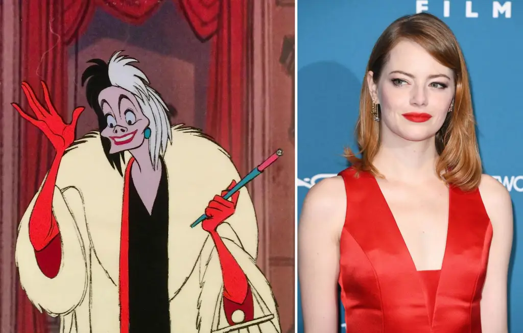 Emma Stone sebagai Cruella de Vil