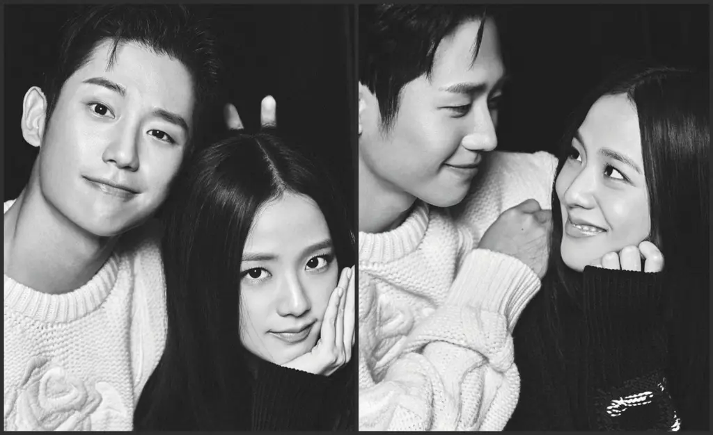 Jung Hae-in dan Jisoo dalam drama Snowdrop