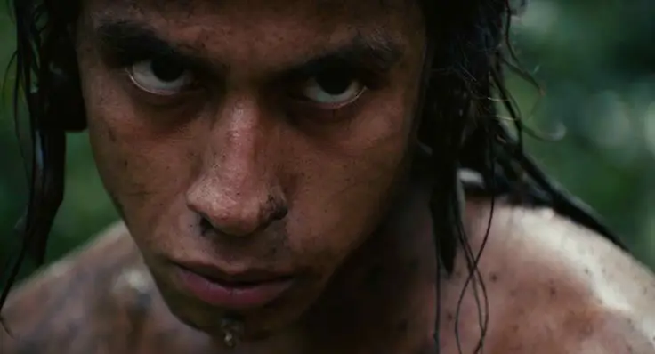 Foto Rudy Youngblood sebagai pemeran utama Apocalypto