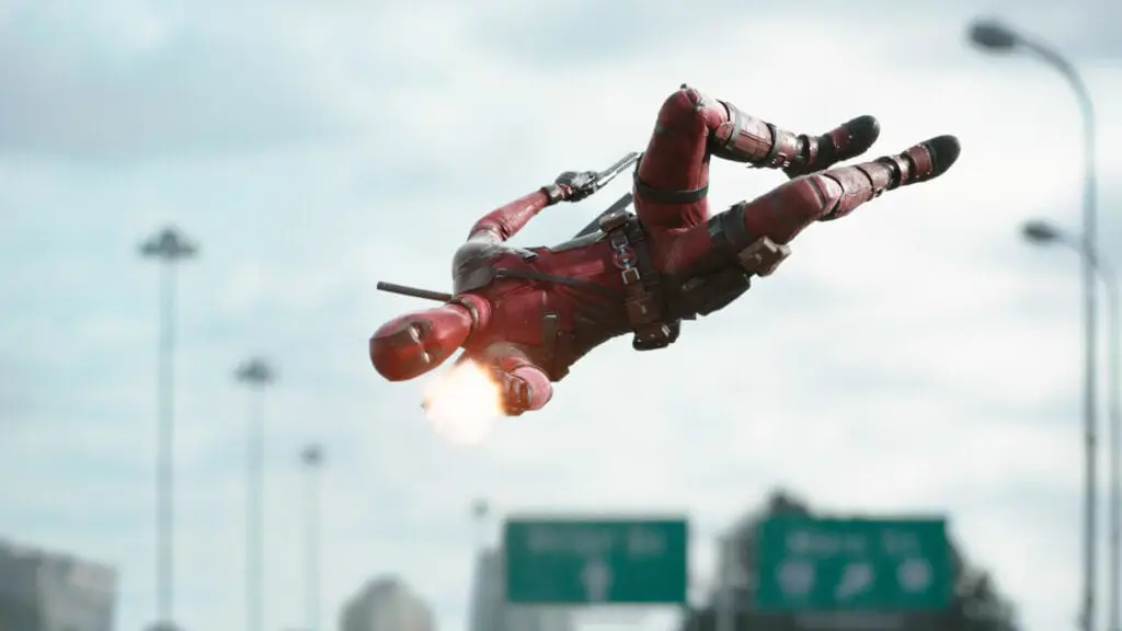 Adegan aksi Deadpool