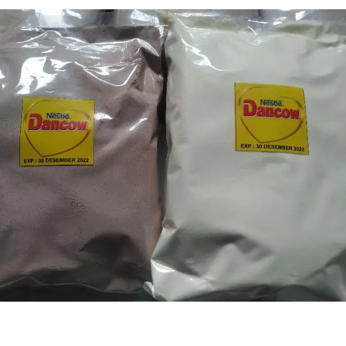 Berbagai kemasan susu Dancow dengan varian berbeda