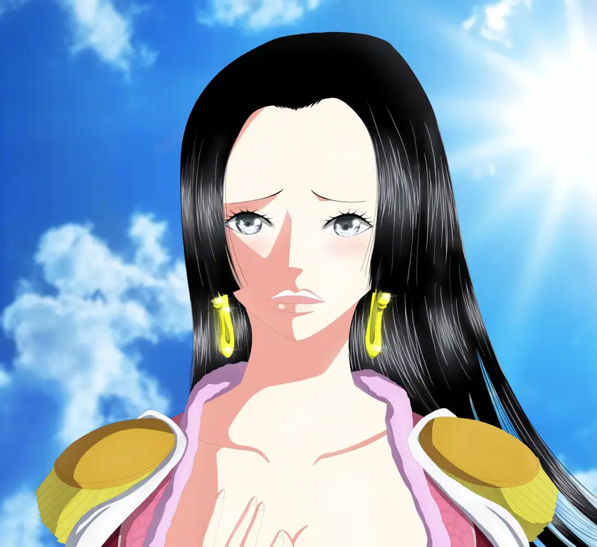 Gambar resmi Boa Hancock dari One Piece