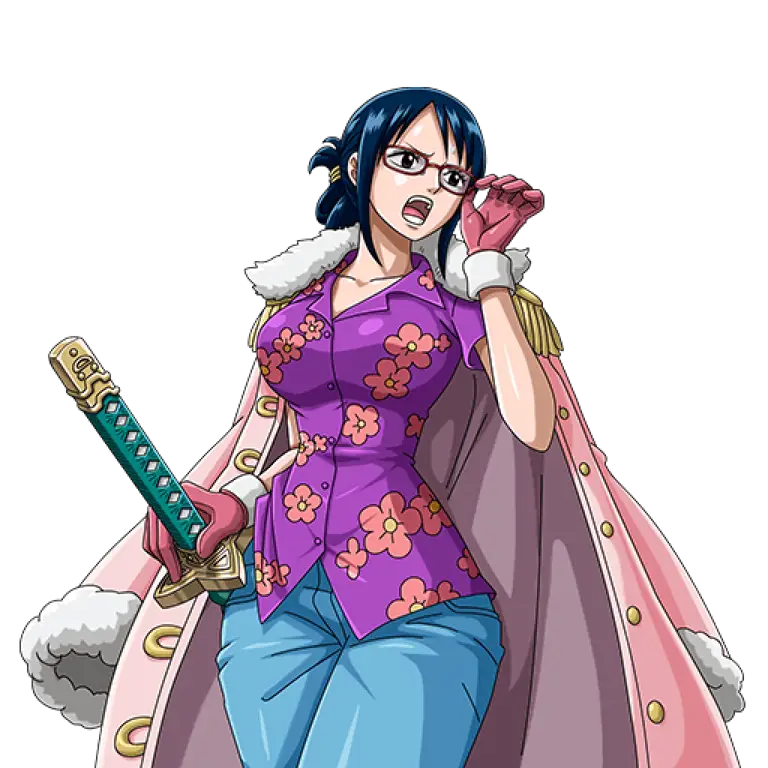 Gambar resmi Tashigi dari One Piece