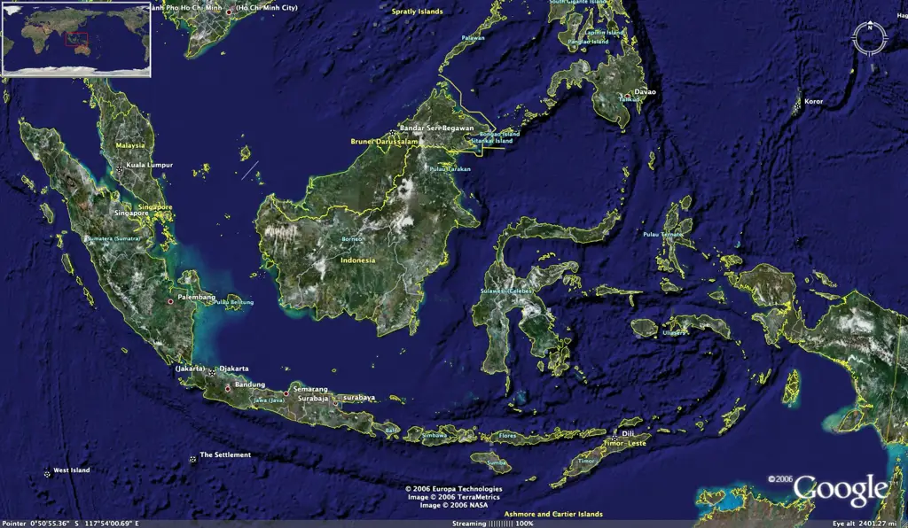 Gambar satelit cuaca Indonesia