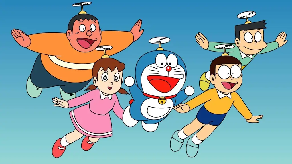 Gambar karakter-karakter Doraemon