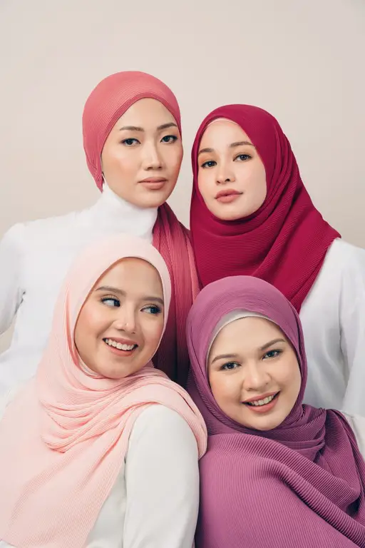 Beragam model hijab