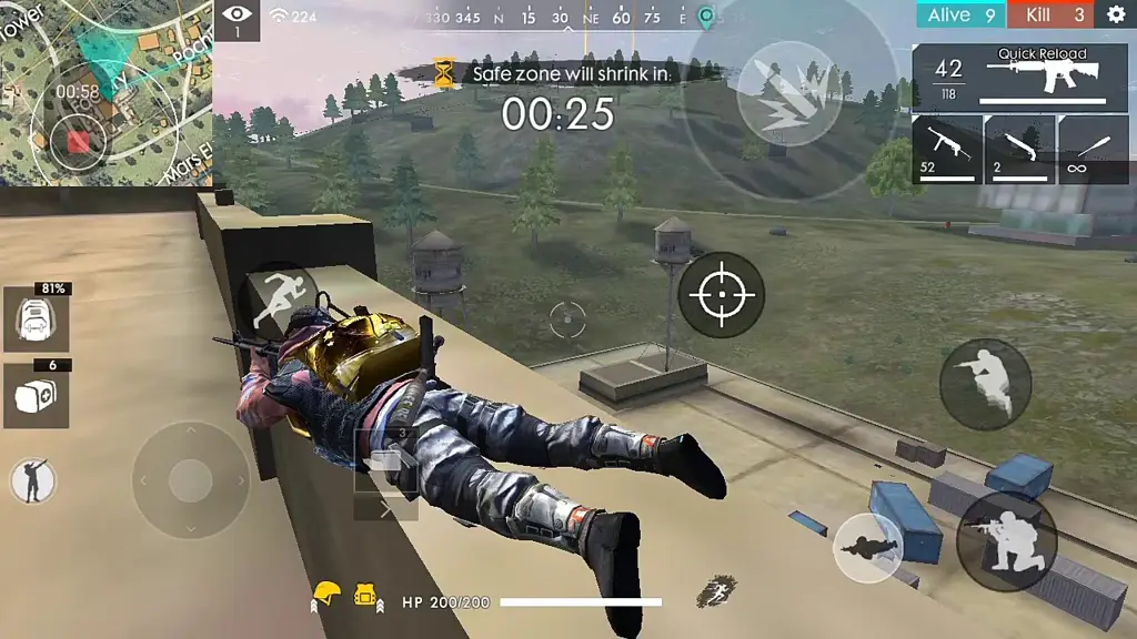 Gambar gameplay Free Fire yang menarik dan seru