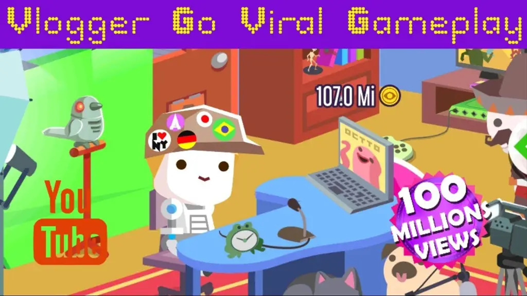 Gambar gameplay Vlogger Go Viral