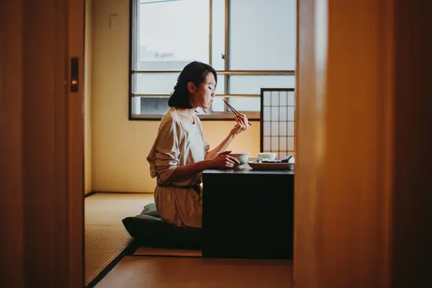 Wanita Jepang dengan gaya hidup sehat