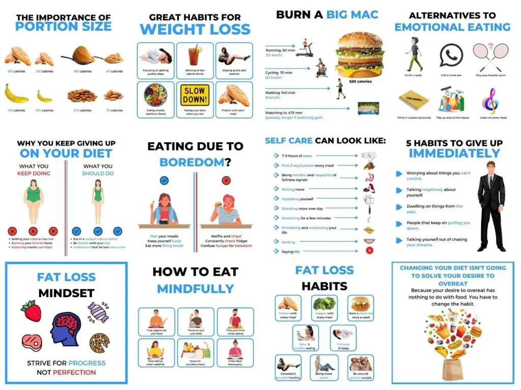 Infografis gaya hidup sehat