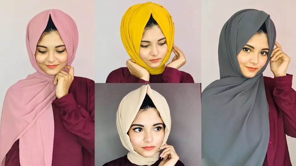 Gambar wanita berhijab dengan gaya simpel untuk keseharian