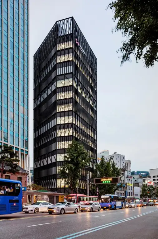 Gambar gedung kantor UMR Korea