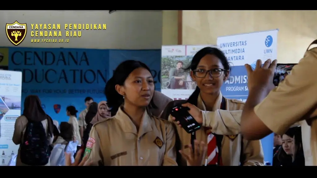 Gambar gedung SMA Cendana Pekanbaru