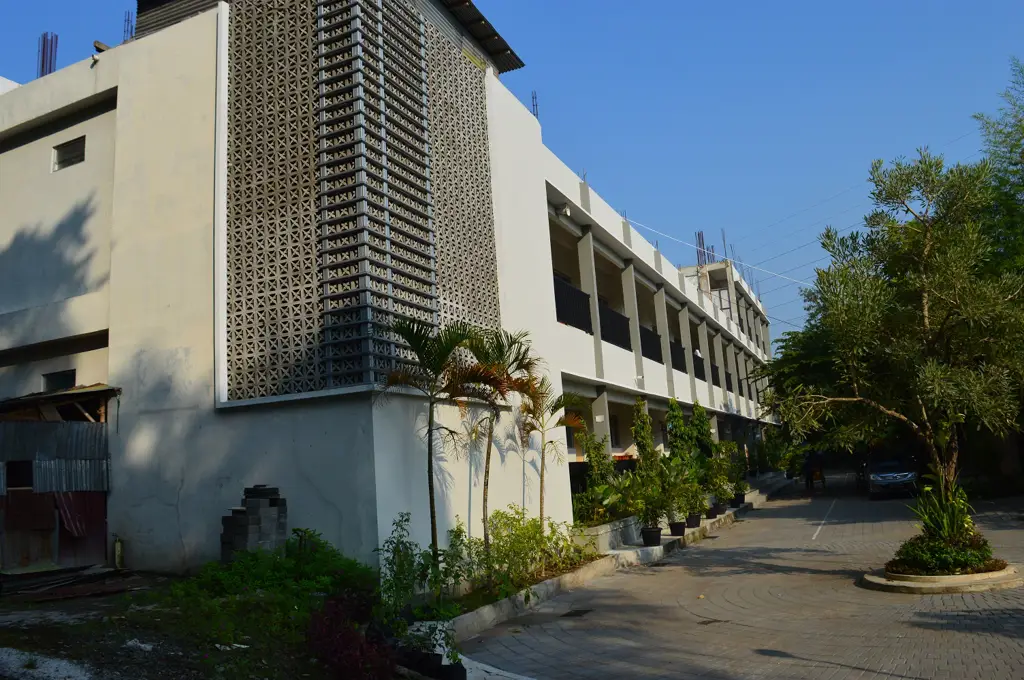 Gambar gedung SMA N 1 Sanden yang megah dan modern