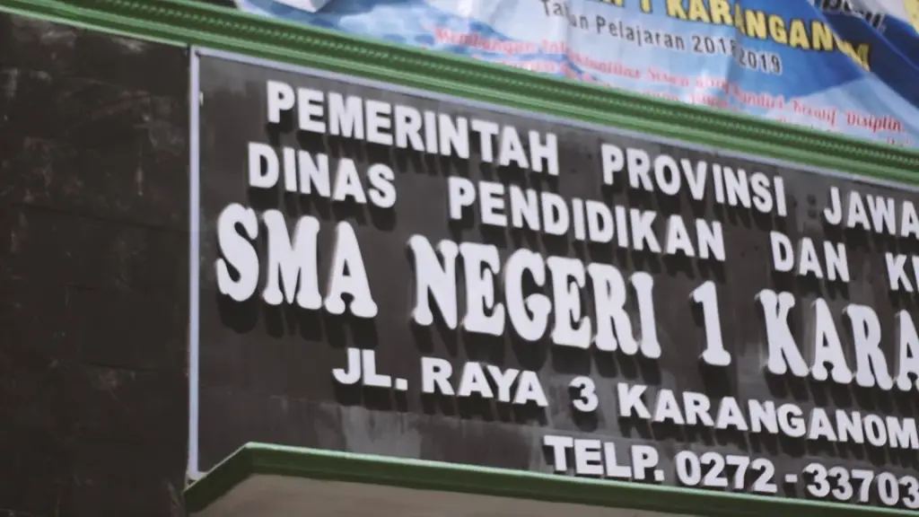 Gambar Gedung SMA Negeri 1 Karanganom