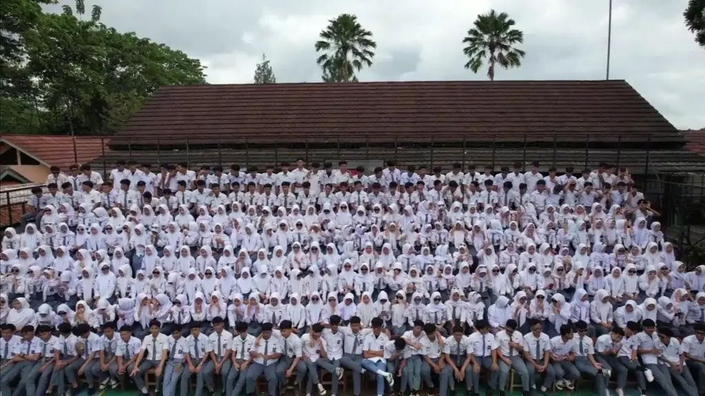 Gambar gedung SMA Negeri 1 Wanayasa