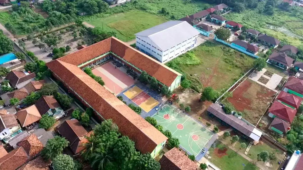 Gambar gedung SMA Negeri 18 Kabupaten Tangerang