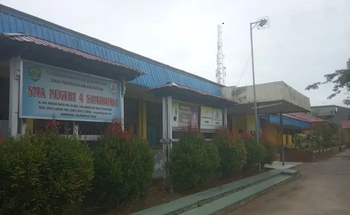 Gambar gedung SMA Negeri 4 Samarinda