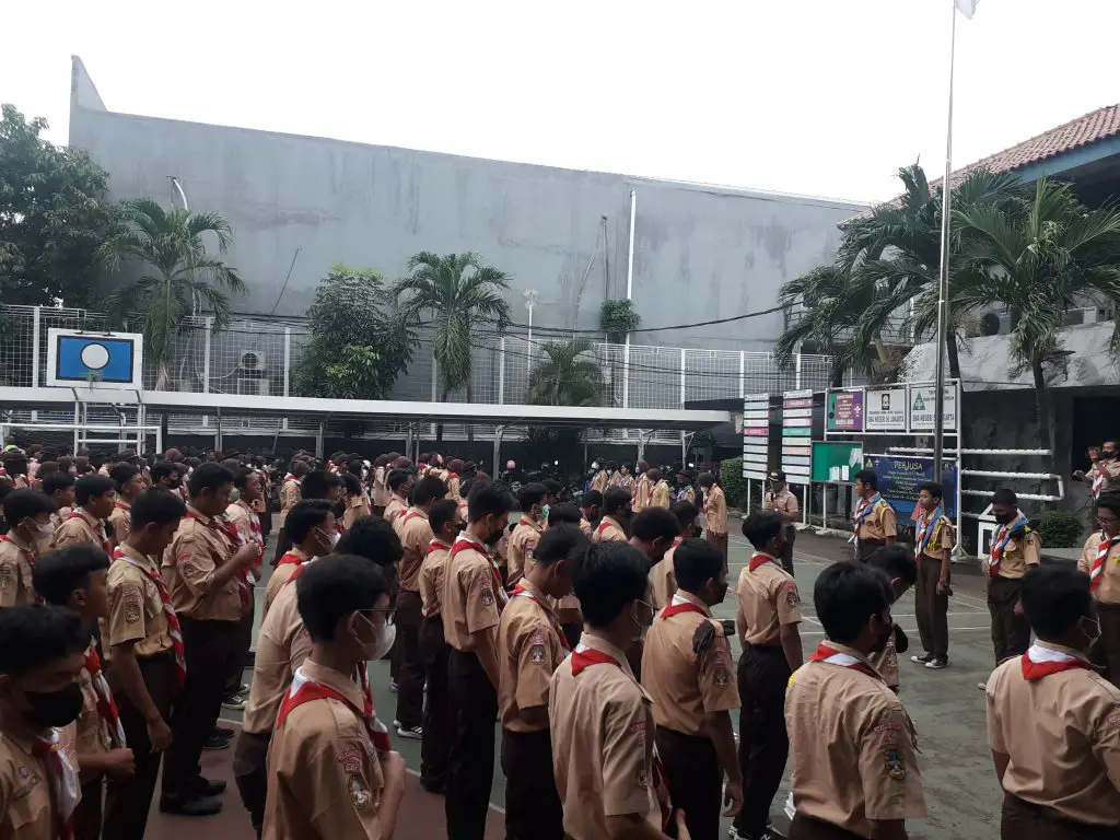 Gambar gedung SMA Negeri 56 Jakarta