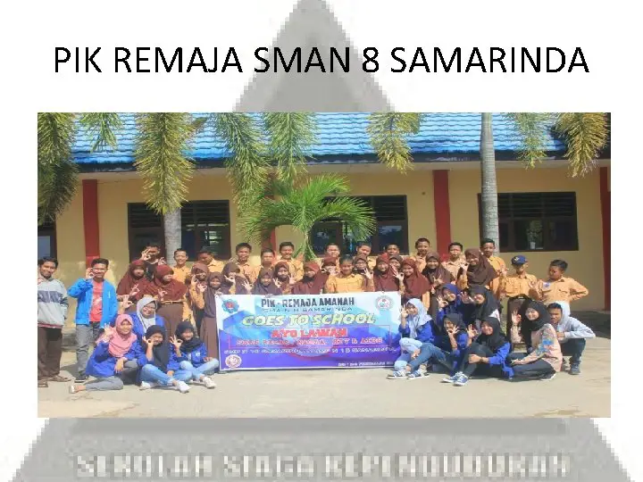 Gambar gedung SMA Negeri 8 Samarinda