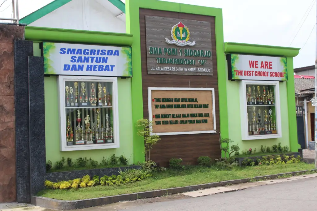 Gambar gedung SMA PGRI 1 Taman