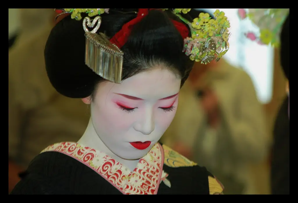 Gambar seorang Geisha Jepang