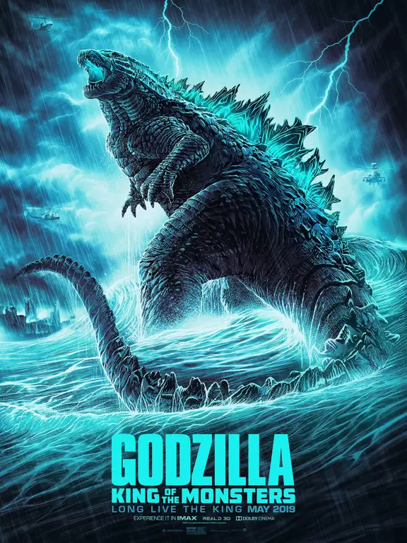 Poster film Godzilla 2014