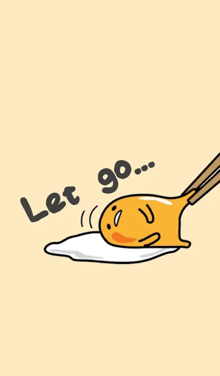 Gudetama sedang bersantai