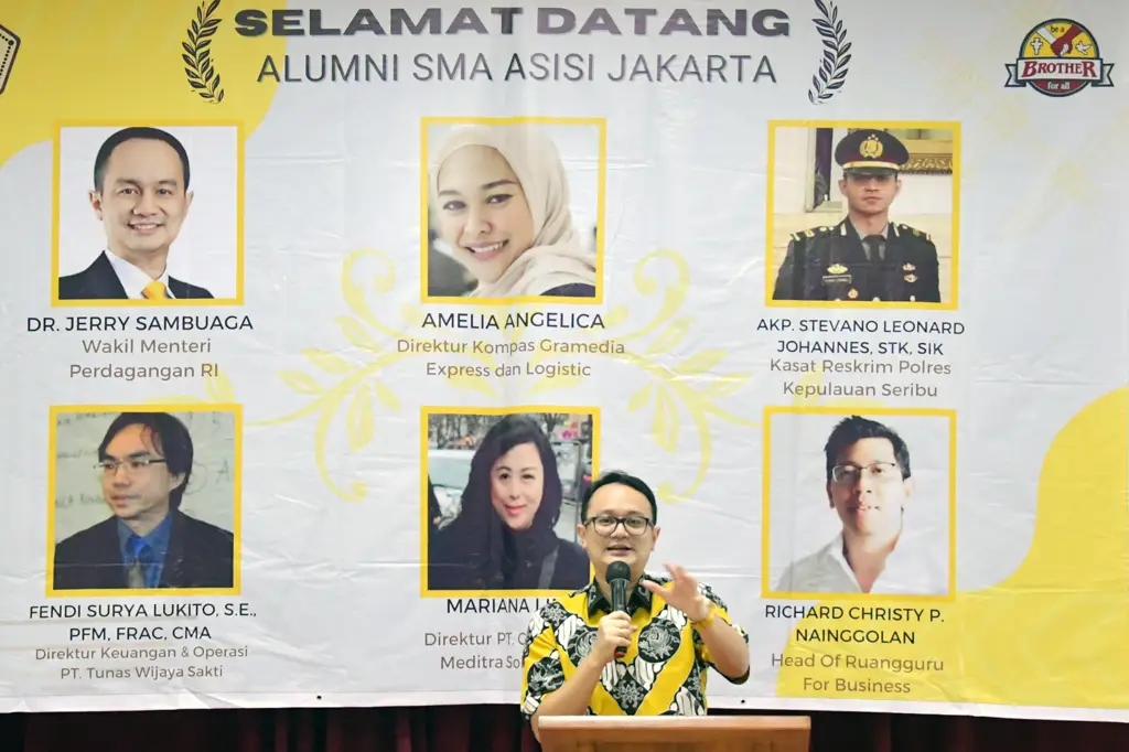 Para guru SMA Asisi yang ramah dan profesional