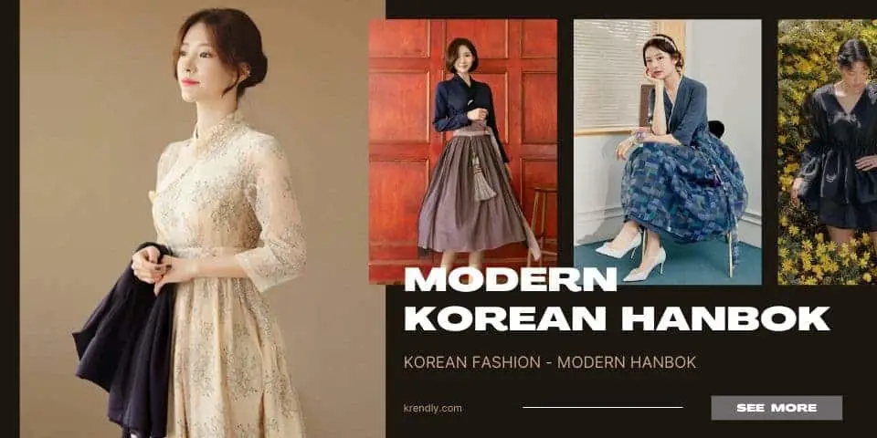 Contoh Hanbok modern yang stylish