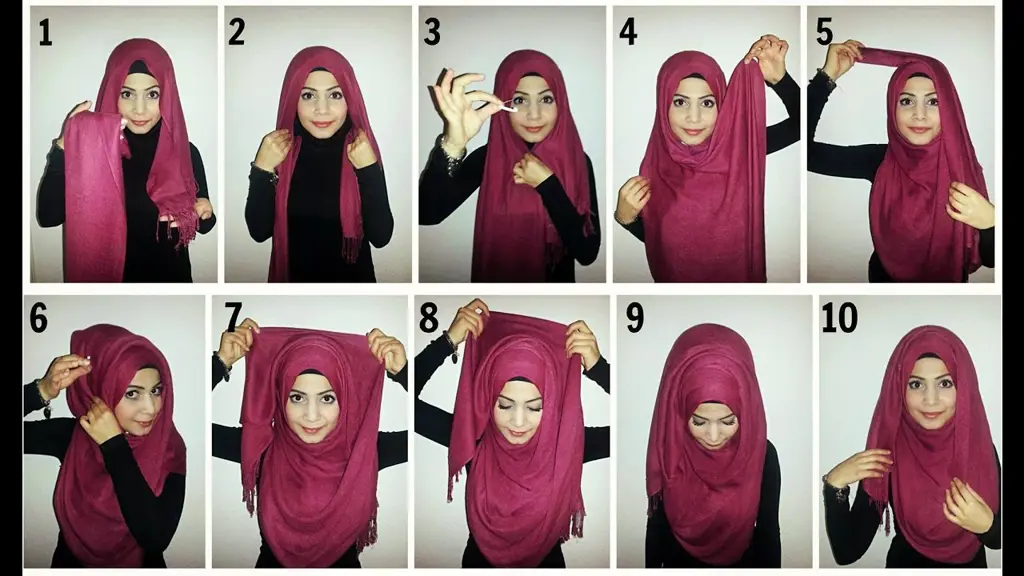 Contoh gaya hijab sederhana untuk sehari-hari