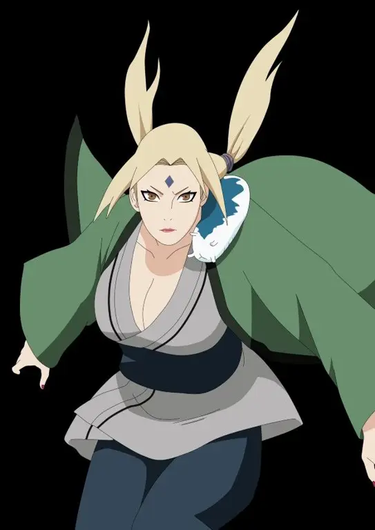 Tsunade sebagai Hokage kelima