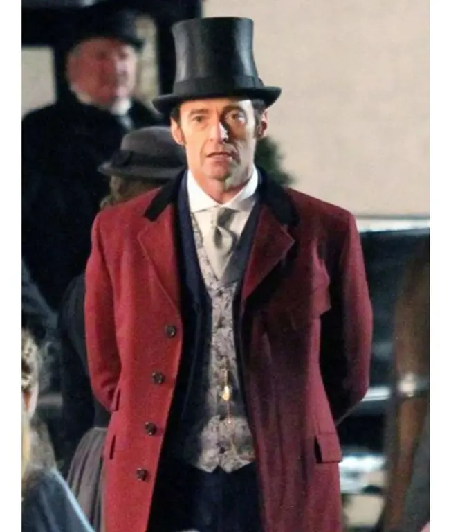 Hugh Jackman sebagai P.T. Barnum dalam film The Greatest Showman