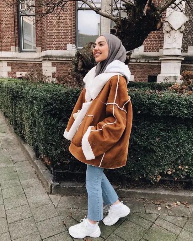 Ide outfit dari fashion blogger hijab