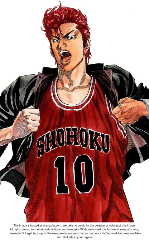 Iku Sakuragi dalam anime Slam Dunk