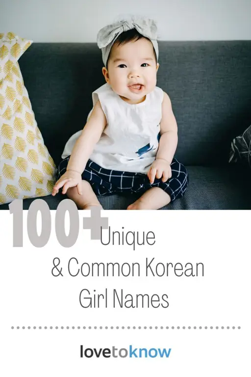 Bayi perempuan Korea yang cantik