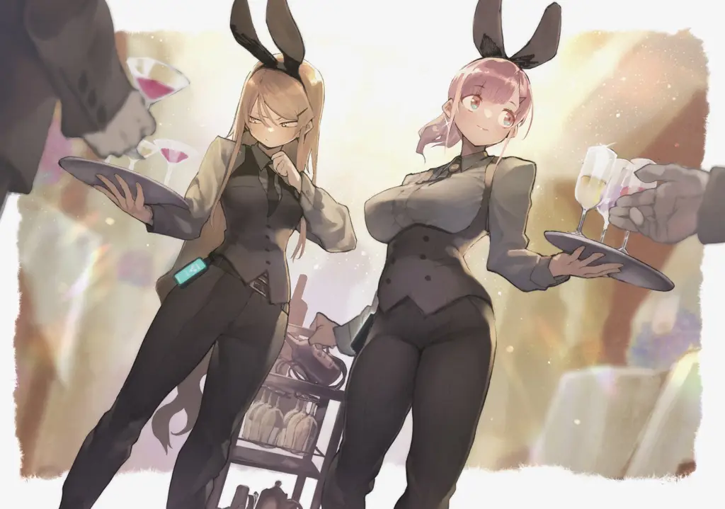 Gambar anime bunny girl yang seksi