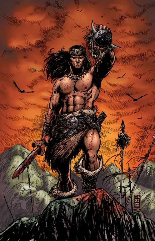 Ilustrasi Conan si Cimmerian