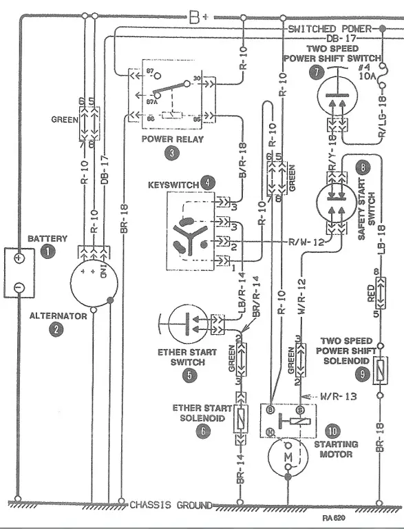 Diagram skematik ebod-895