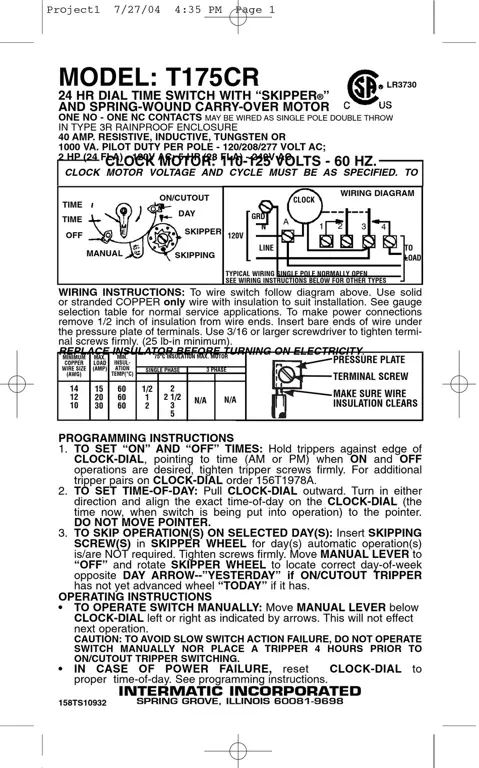 Diagram skematik TikB 175